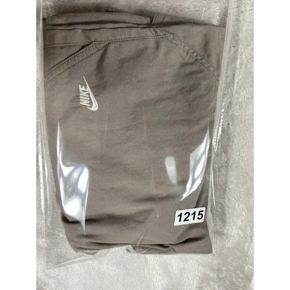 Nike S Cargo Capri Crop Hiking Pants Gray Adjustable Hem Pockets Woven - Picture 10 of 10